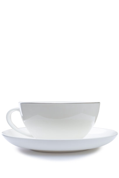 盛茶或咖啡的陶瓷杯。图片下载