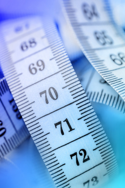 布卷尺测量的是特写镜头图片下载