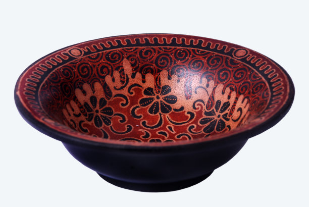 木碗花蜡染图案图片下载