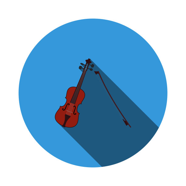 小提琴的图标图片下载