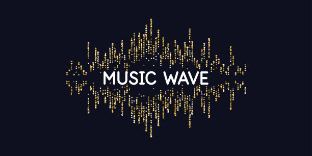 均衡器形式的音乐波矢量图图片下载