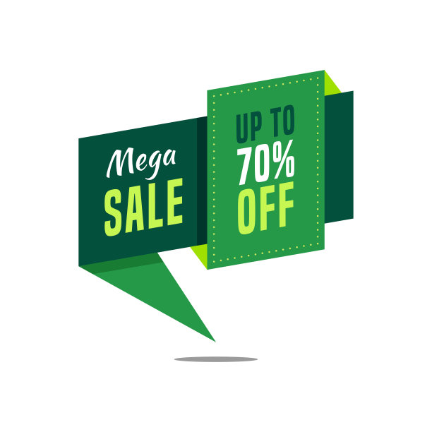 销售演讲气泡横幅特别优惠折扣设计模板图片下载