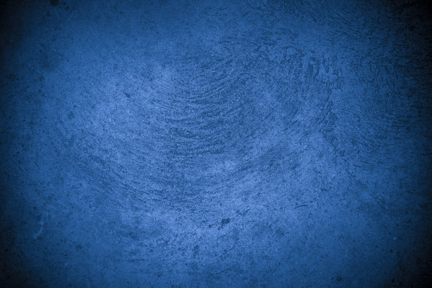 旧墙的图案纹理水泥蓝深抽象蓝颜色设计是浅与黑色渐变背景。图片下载
