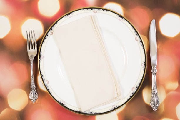 以派对灯为背景放置背景。图片下载