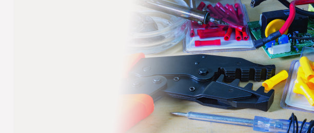 压接端子的专用手动工具。图片下载