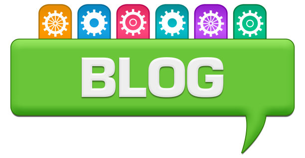 博客绿色多彩的评论，上面有齿轮符号图片下载