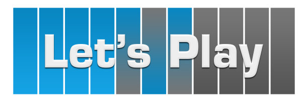 让我们发挥蓝灰色盒子水平文本图片下载