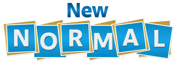 新的正常的蓝色方块文本图片下载