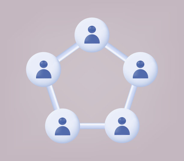 3 d连接。网络连接图标，论坛讨论。团队合作的概念，现代社区，伙伴关系或联盟。一般联系，团队合作，社会交往。矢量插图。图片下载