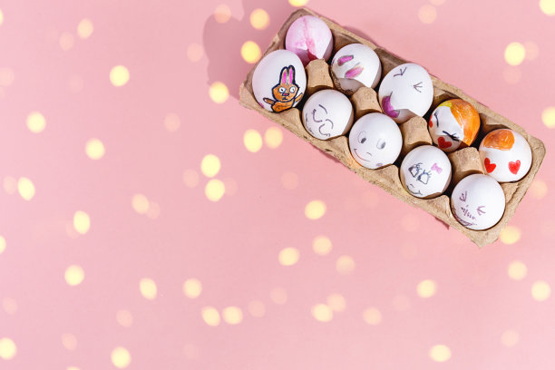 画复活节彩蛋图片下载