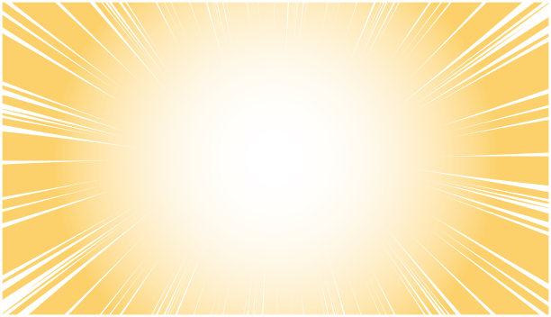 集中的金色光线图片下载