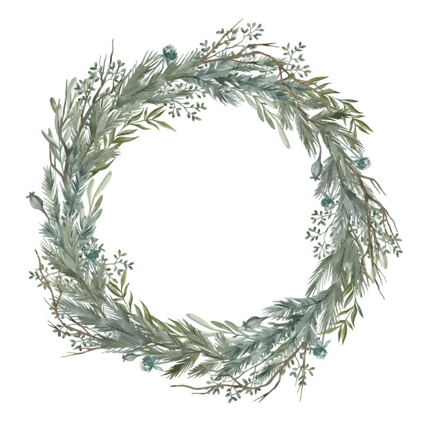 水彩植物图片下载