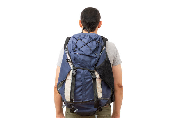 背包客的后视镜图片下载