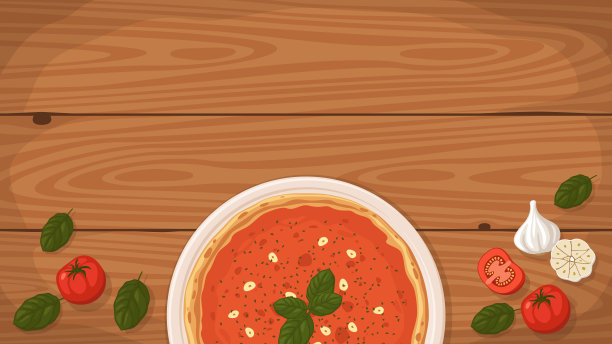 意大利风格的马里纳拉披萨图片下载