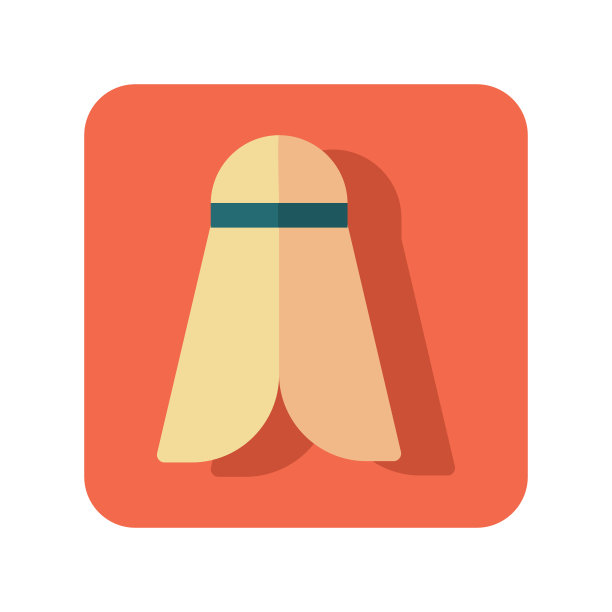 抽象按钮图标羽毛球羽毛球在白色背景-向量图片下载