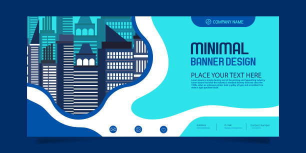 社交媒体横幅模板图片下载