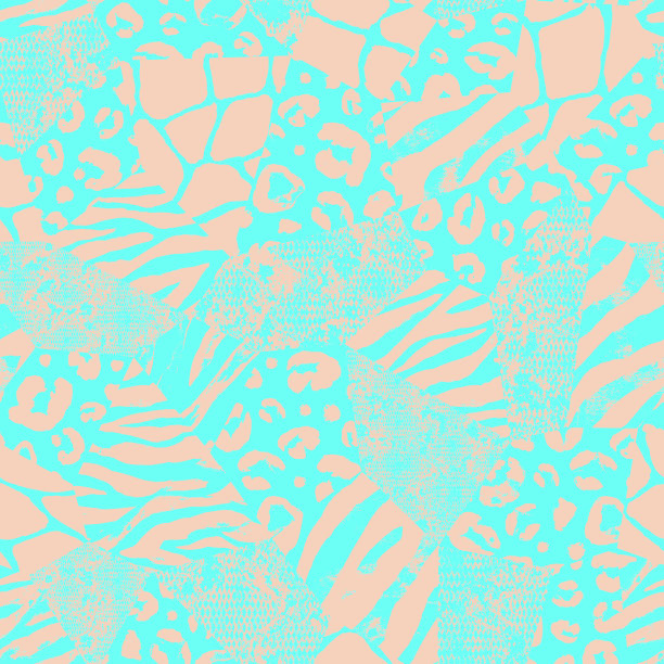 时尚的仿缝布块拼接风格。手绘现代拼贴图片下载