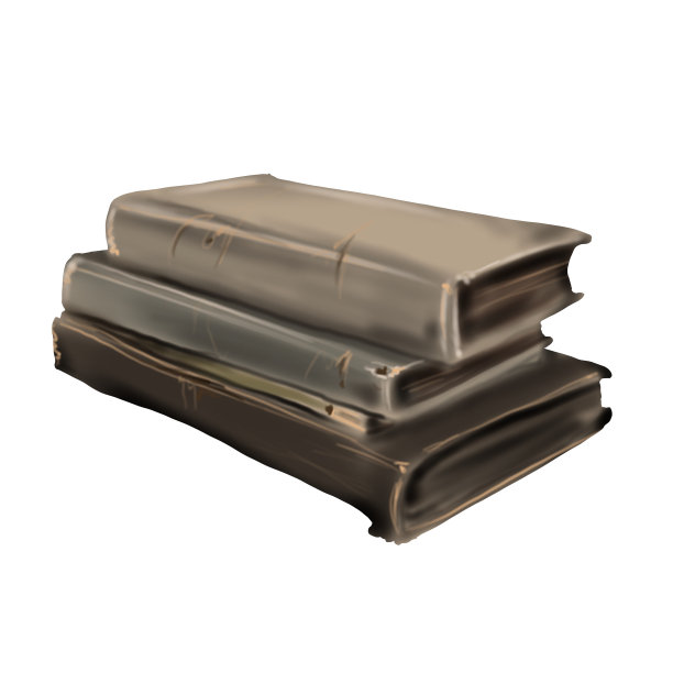 旧魔法书的水彩插图。复古的现实主义书籍和魔法图片下载