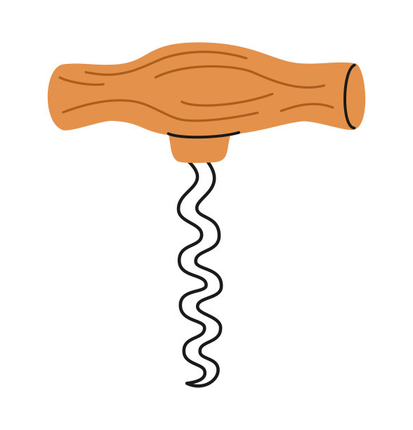 木制螺旋插图图片下载