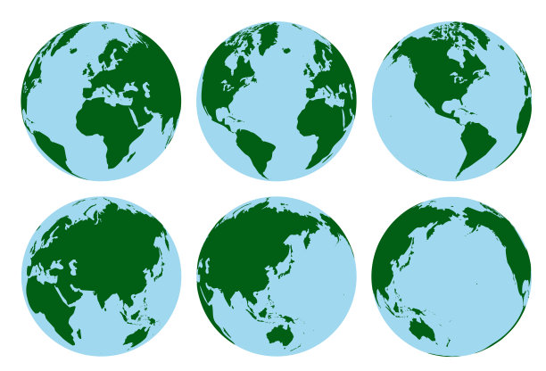 简单的大地设计集，环境，商业图片下载