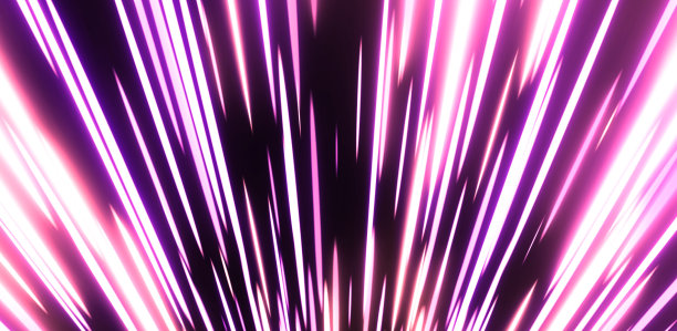 径向光。数字空间。高速，声速，背景具有速度感。技术。图片下载