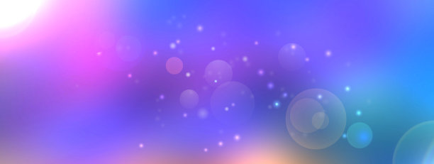 彩色背景与美丽的散景效果。图片下载