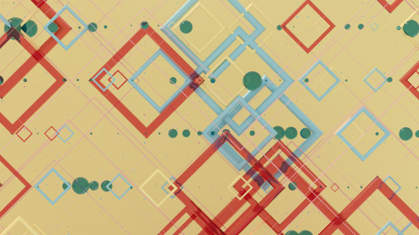 抽象透明的几何形状背景图片下载