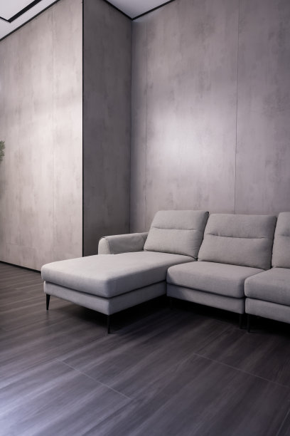 客厅皮沙发图片下载