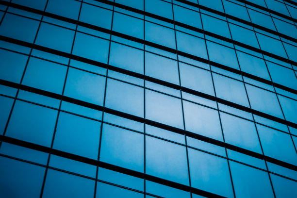 中国城市现代办公建筑特写图片下载