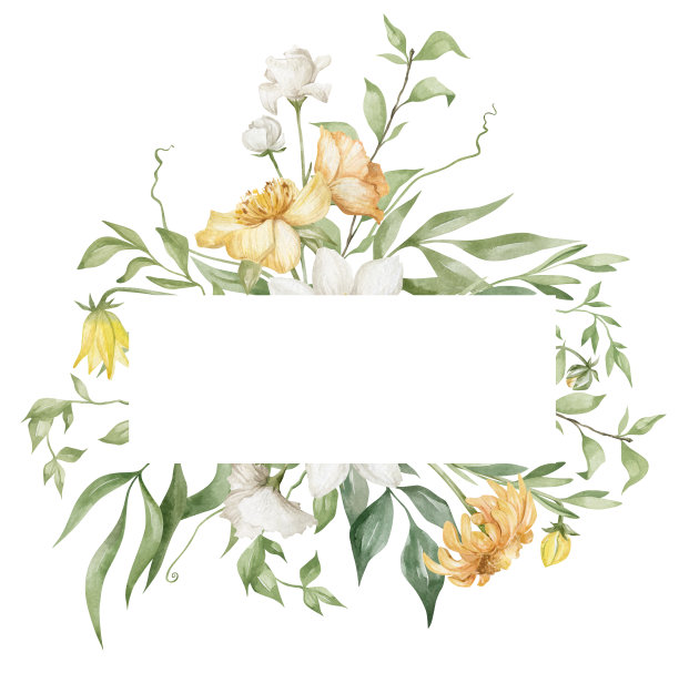 水彩植物图片下载