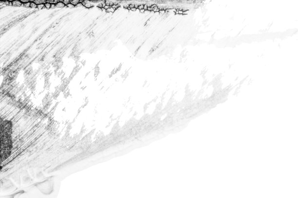 用罗夏墨迹法在白纸背景上绘制蓝、紫、红、黄抽象亚克力颜料的颜色纹理图片下载