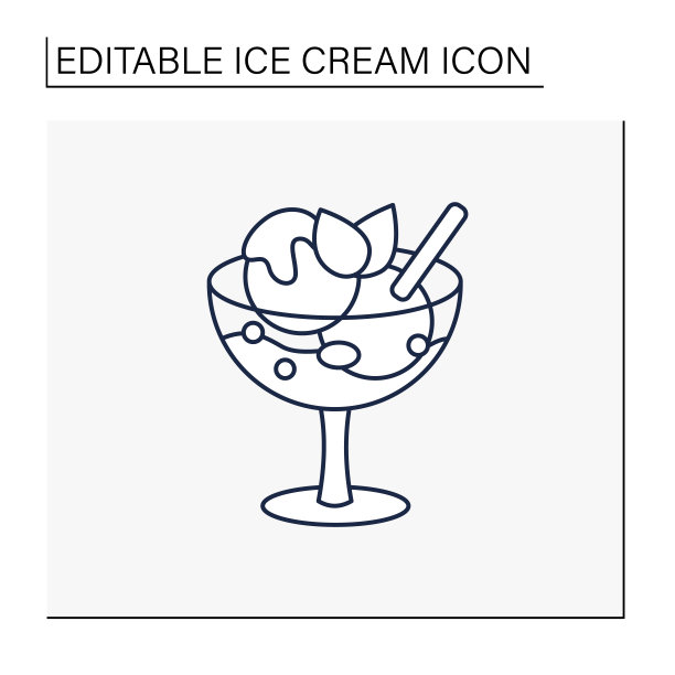 冰淇淋生产线图标图片下载