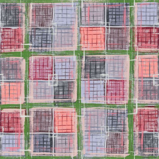 无缝模式。抽象的笼子在窗户的形式图片下载