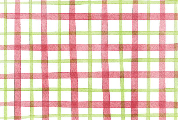 美丽的水彩格纹背景插图图片下载