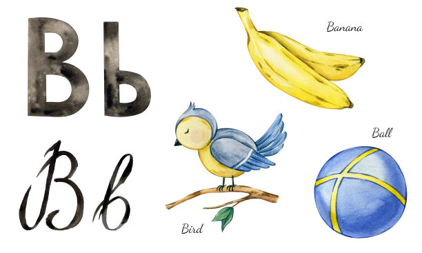 水彩插图图片下载