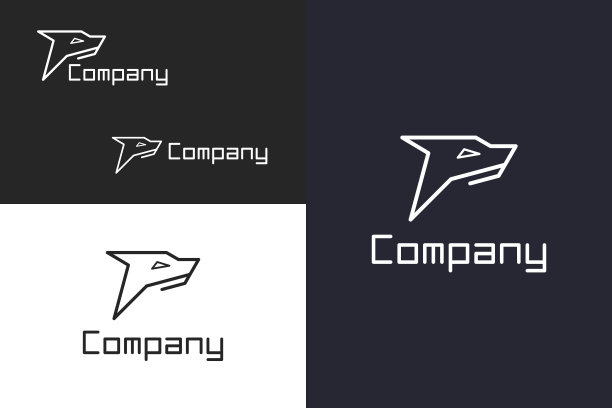 狼P标志图片下载