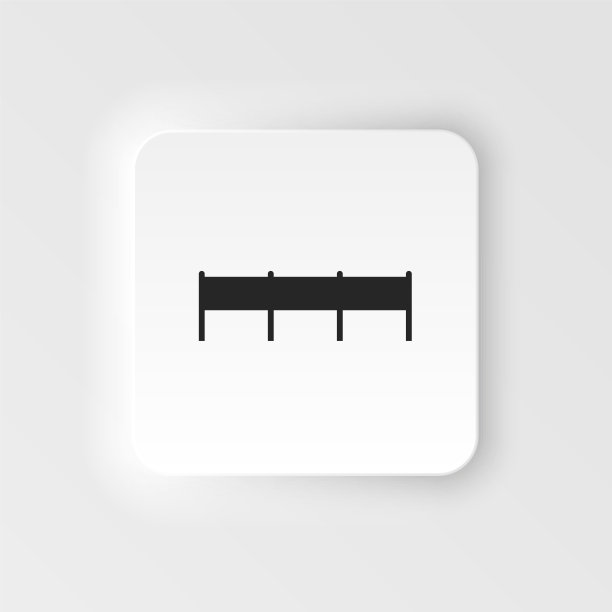 空白广告牌新风格矢量图标广告，大板横幅。在白色背景图片下载