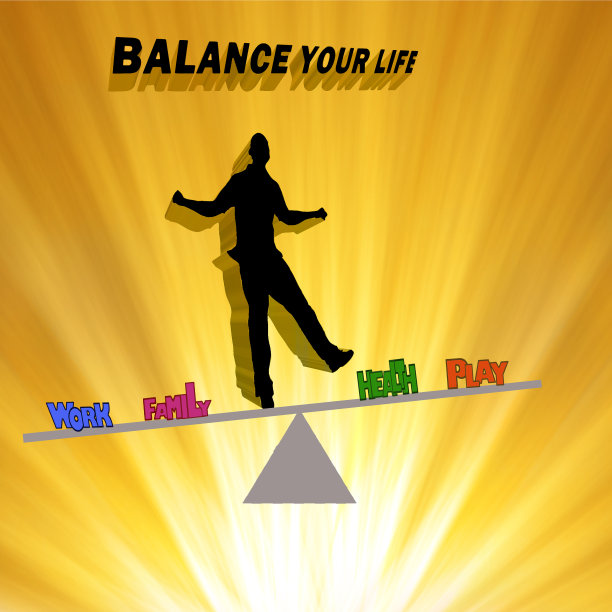 关于平衡生活中的优先事项的说明图片下载