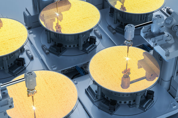 用机械臂制造半导体图片下载