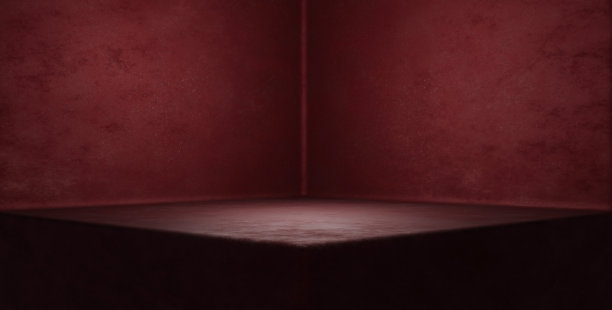 岩石平台平台最小灰色显示背景产品演示概念3D渲染图片下载