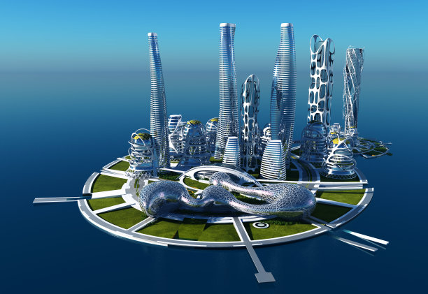 未来的城市图片下载