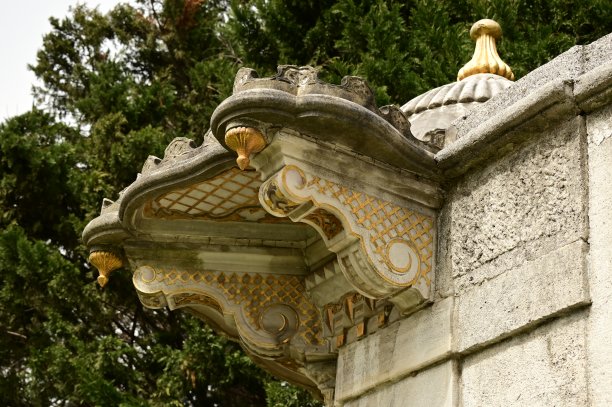 土耳其伊斯坦布尔市Istinye区奥斯曼式大理石喷泉Sarıyer图片下载