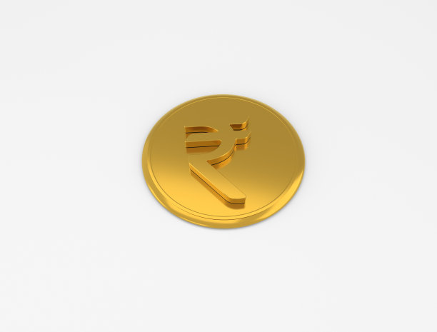 印度硬币卢比符号3d渲染插图图像图片下载