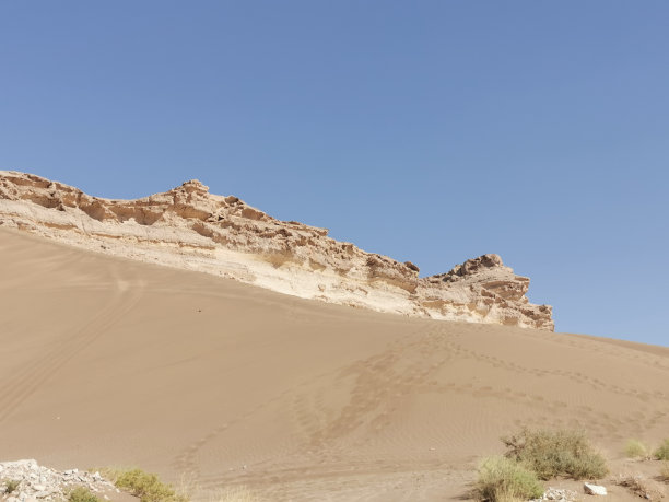 鲁卜哈利沙漠，位于阿拉伯半岛南部，照片摄于阿曼伊卜里市图片下载