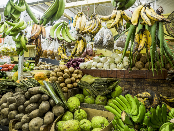 波多黎各农民市场Mayaguez图片下载