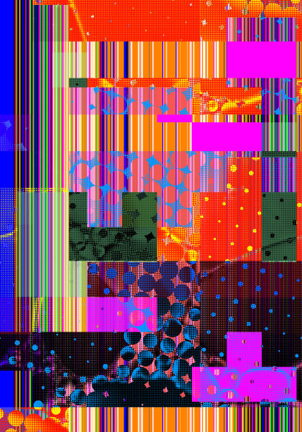 故障艺术背景。图片下载