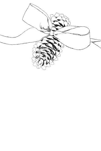 Bump with ribbon在白色背景上说明图片下载