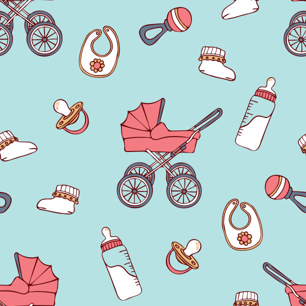 蓝色宝贝有趣图片下载