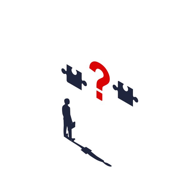 任务的概念。商人面临着艰巨的任务图片下载