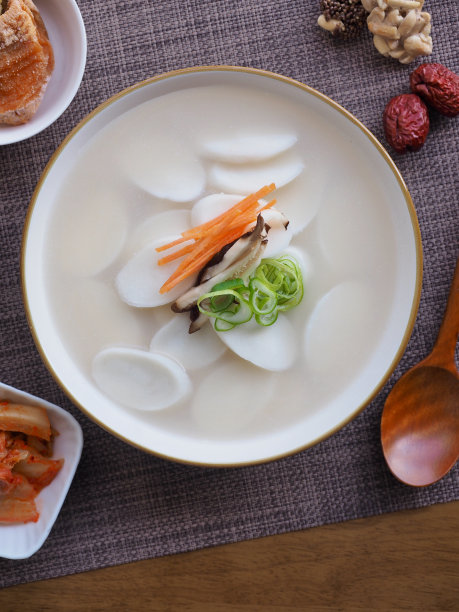 韩食年糕汤、年糕国、年糕片汤图片下载